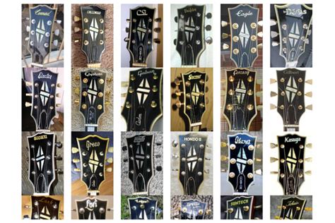 guitar identification by headstock